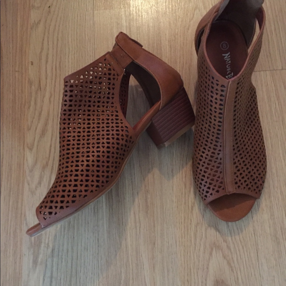 Tan Booties